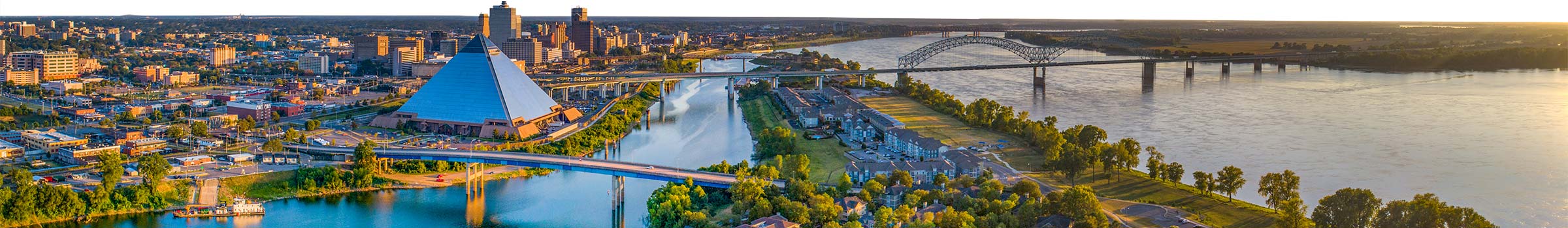 Photograph of Memphis, Tennessee skyline